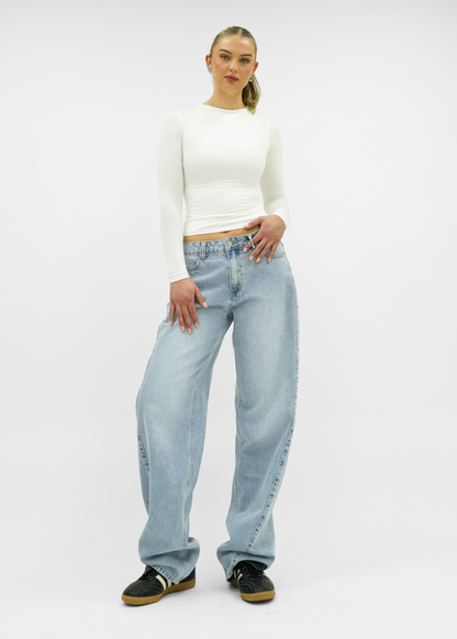 Balloon jeans light blue (tall)