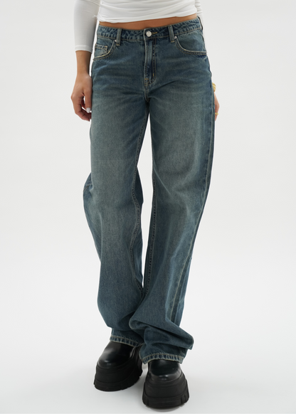 Low waist jeans vintage blue (tall)