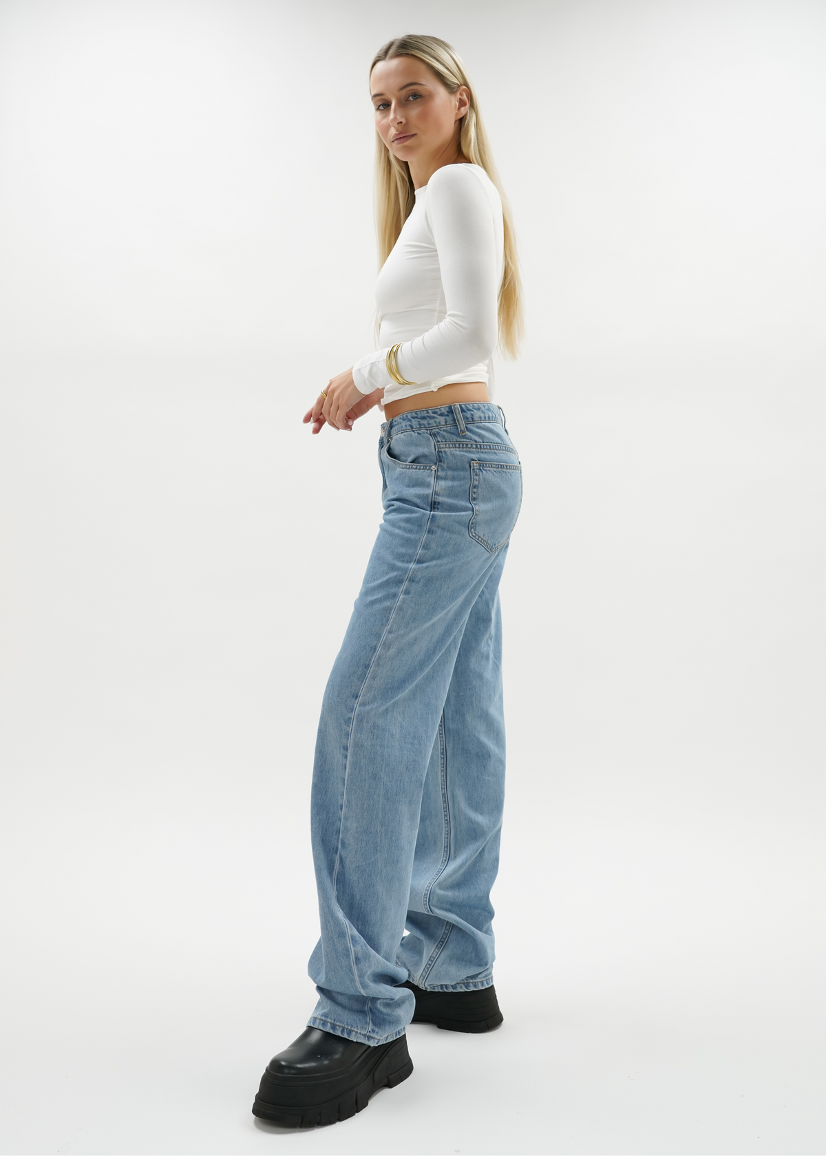 Low waist jeans classic blue (tall)