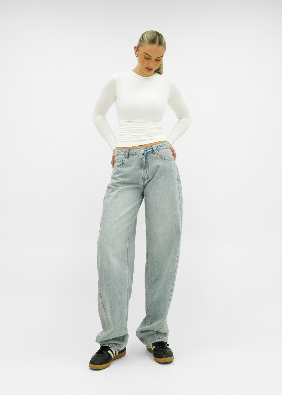 Balloon jeans vintage denim (tall)