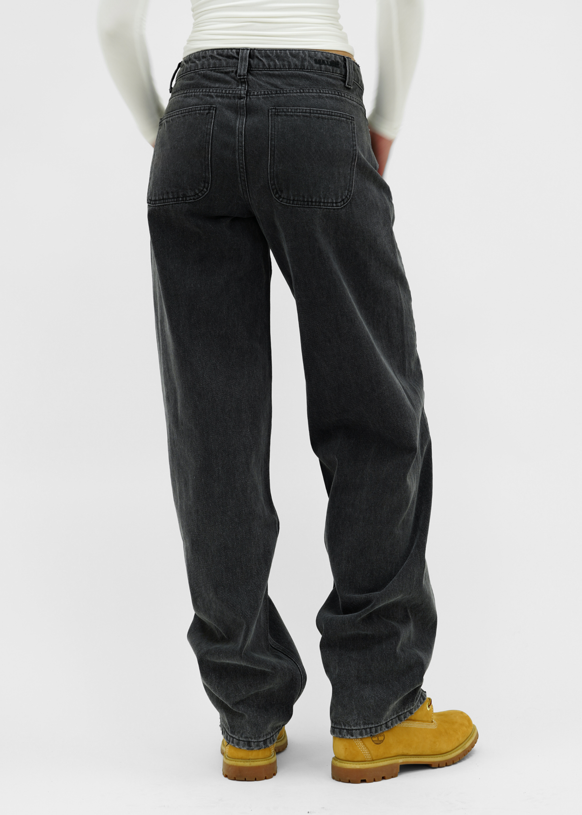 Balloon jeans dark grey (tall)